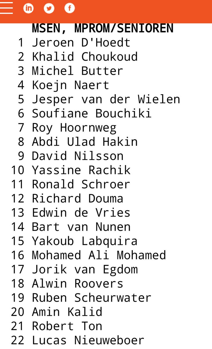 Startlijsten <a href="/Sylvestercross/">Sylvestercross Soest</a> staan online.

sylvestercross.nl/soest/79/2468/…