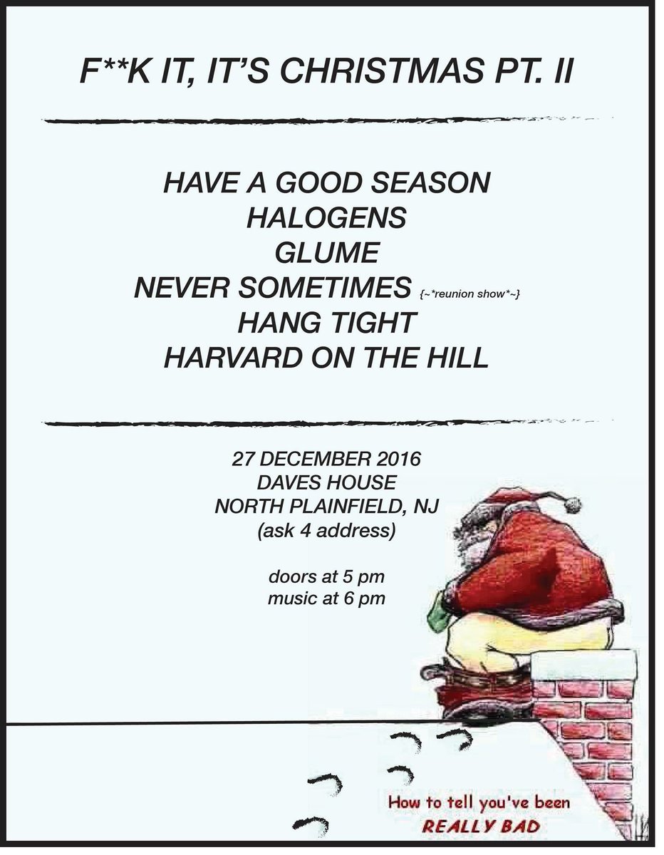 NeverSometimeNJ's tweet photo. Get to the gig. Kik us for the address. https://t.co/uIdVBIha8E