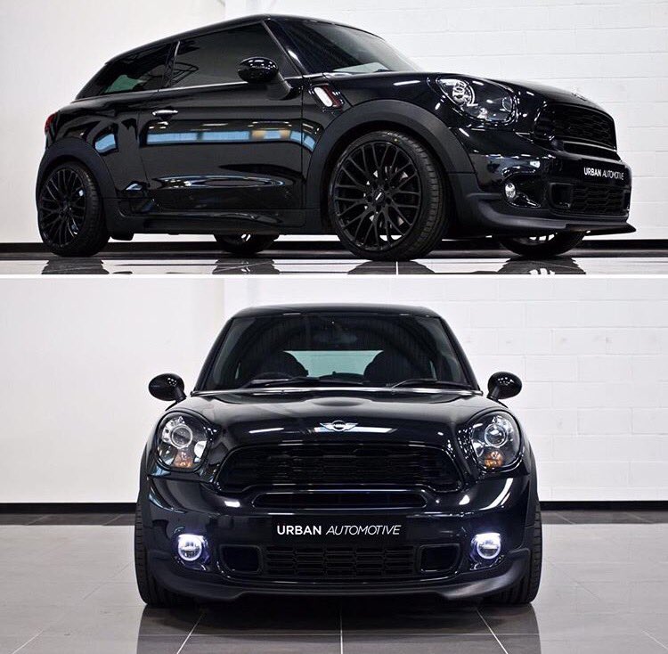 The #Urban Mini Paceman Cooper S - Perfect city runaround combining handling, looks and surprising speed!