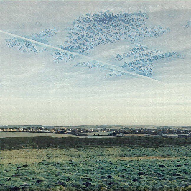 Dorchester from Maiden Castle