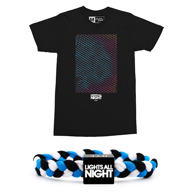 ElectricFamily's tweet photo. 🚨 #GIVEAWAY🚨

RETWEET this NOW to #win 2 GA TICKETS to @LightsAllNight!!!

Limited tee/bracelets available at official festival merch booth! https://t.co/gdcssnrZ94