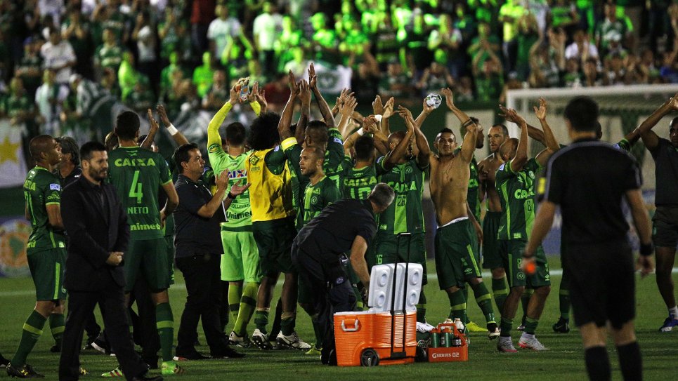 DeportesRCN's tweet photo. Así va la 'reconstrucción' de @ChapecoenseReal

https://t.co/hMDgKgzCuF https://t.co/o9bjjtbB6l
