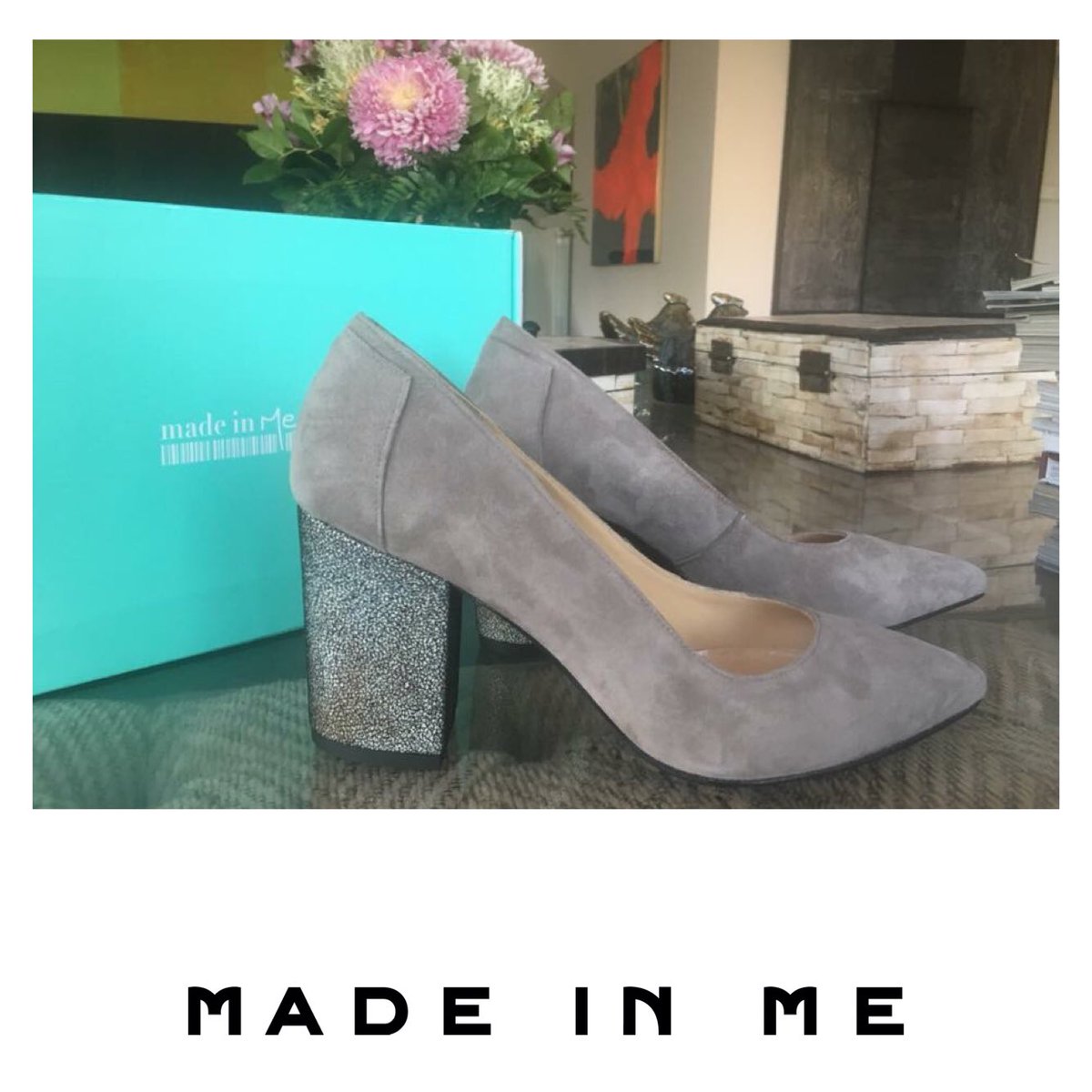 Así es el diseño Made in Me de Irene ¡Nos encanta el resultado!

Tú también puedes diseñar tus #zapatos en madeinme.es