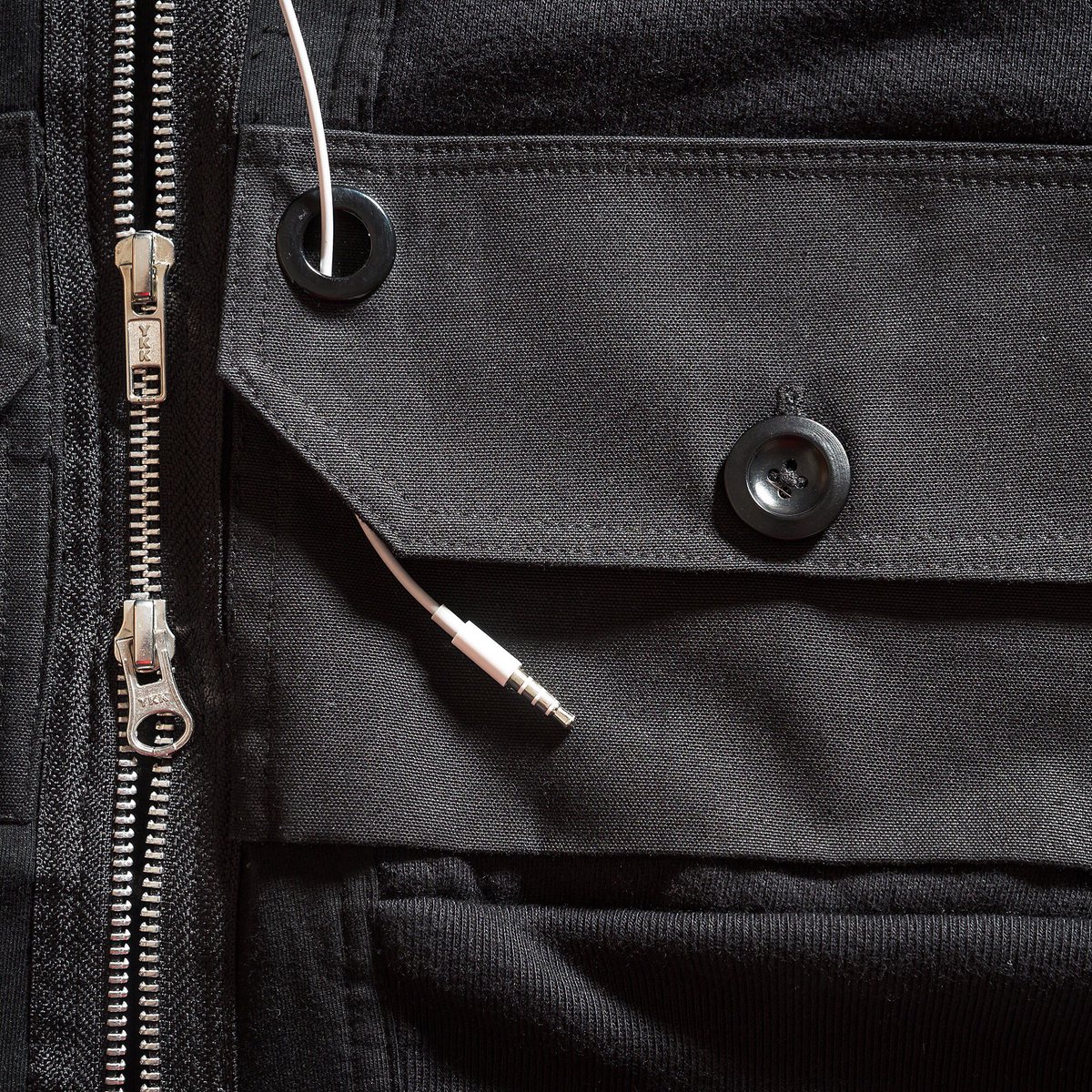 coming to kickstarter, hoodie that stores your mobile devices, with additional new features for iphone7. bit.ly/2ehAdjU  #iphone