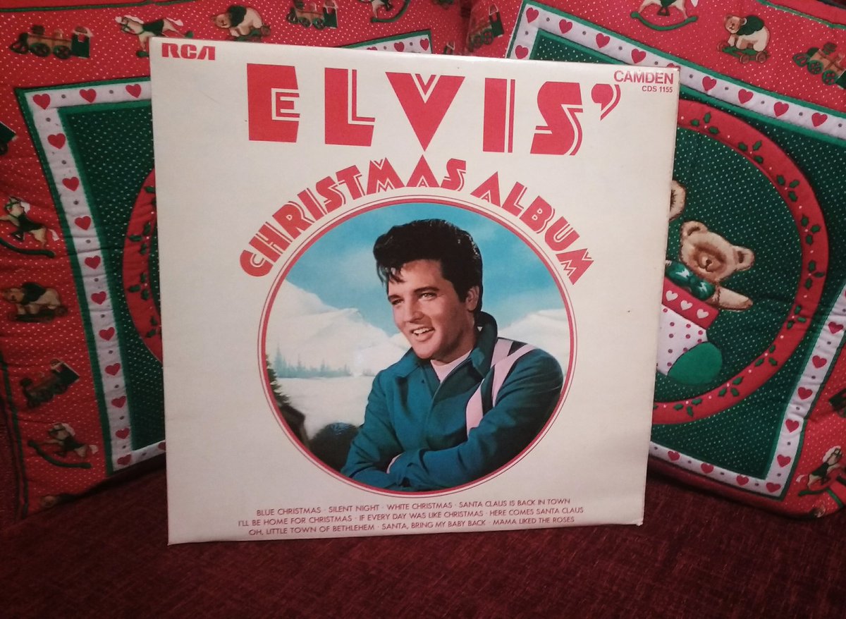 Time for the #Christmas #vinyl. #NowPlaying #Elvis