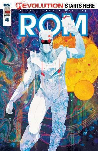 Bucx's tweet image. ****¾ #ROM4 #comicrack