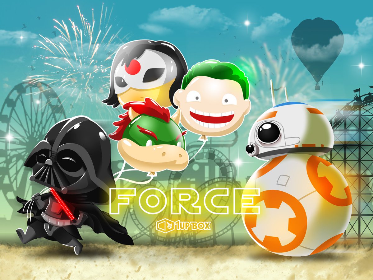 The theme for this January is Force! Look out for items from Star Wars and more! Get yours now at 👉👉👉 1upbox.com   👈👈👈