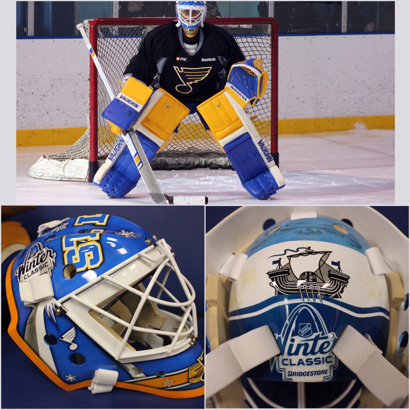 St. Louis Blues: Jake Allen's Mask Might Hint Commemorative Jersey