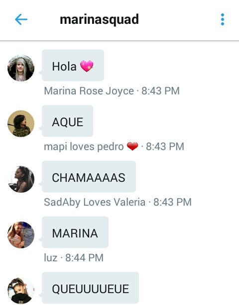 BABYD0LLSQUAD's tweet photo. @MarinaJoyce7 noticed us. 😂💞 https://t.co/J251376iM8