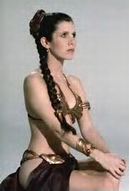 Princess Leia ...now you are one with the force...