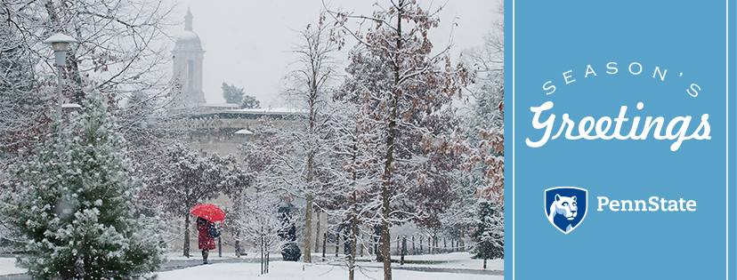 psuboston's tweet photo. Happy Holidays &amp; a Happy New Year to all our Nittany Lions out there!! https://t.co/jU9ypMw0Yu