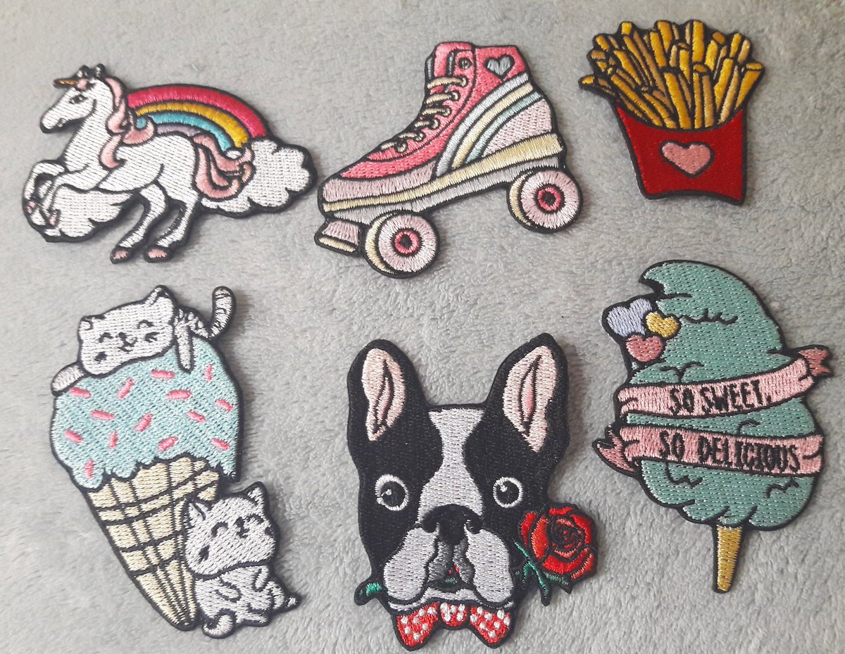 belletshirts's tweet image. Chegando vários patches  lindos no site!!🌹⚘🌷
#amobelletshirts #BelleTshirts #patchWorld #patch #patches