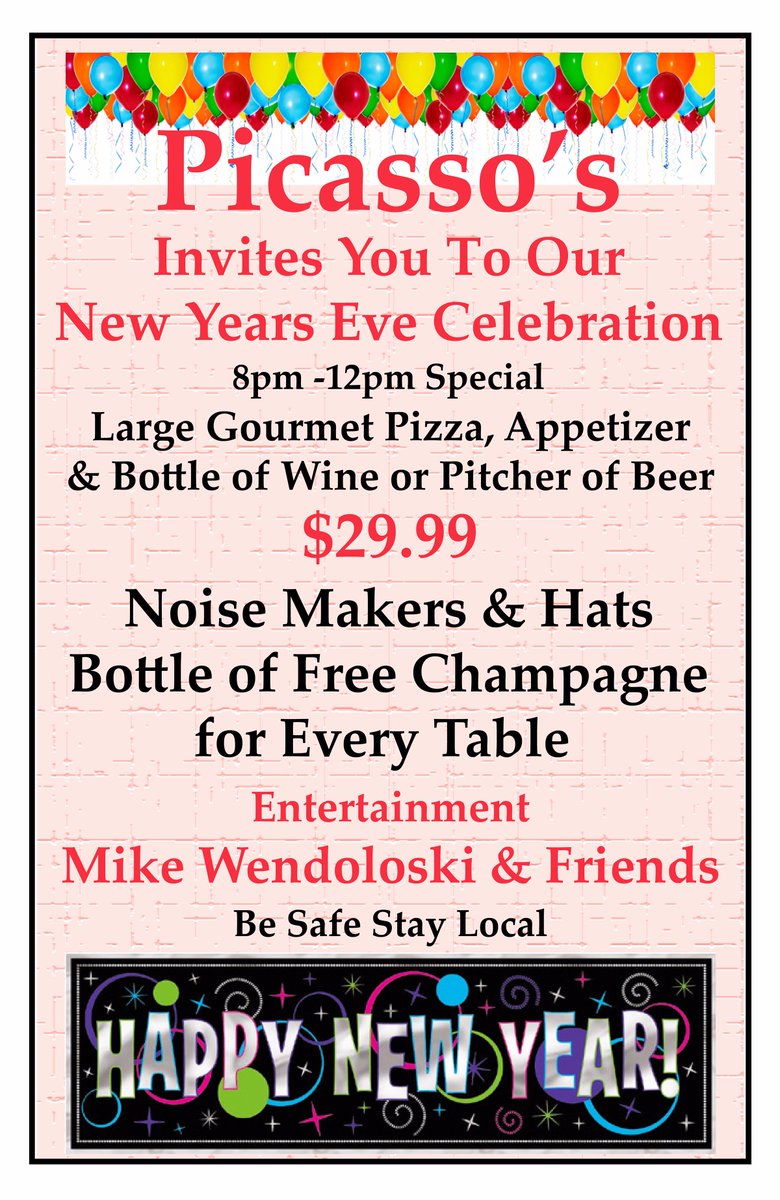 New Years Eve....Have Fun...Be Safe...Stay Local