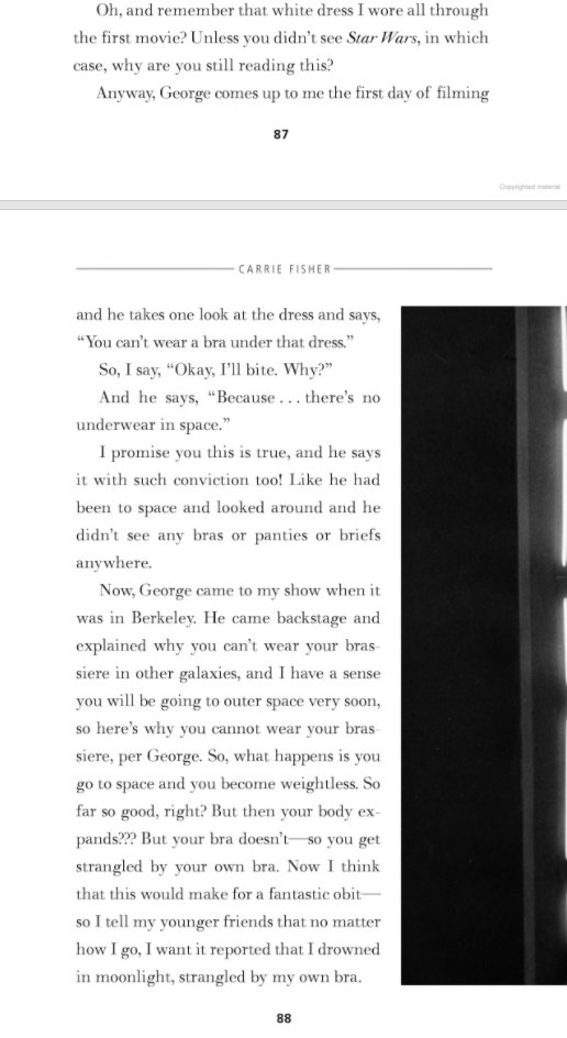 Carrie Fisher wrote her own fantastic obituary bzfd.it/2iBhoJ0