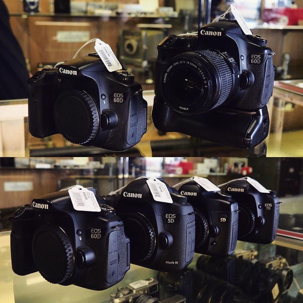 cameraexchange's tweet image. Our used gear showcases are stocked! Check some of our Canon bodies!

#cameraexchange #canon #used #forsale #camera…
