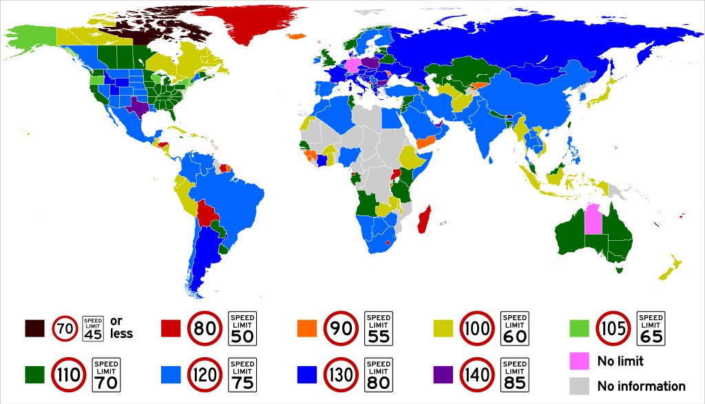 bitcoinagile's tweet photo. Highest Speed Limits Around The World - The Big Picture #MacroPerspective #CapitalMarkets https://t.co/0EcW3DoIDE https://t.co/Iwkzvehe9q
