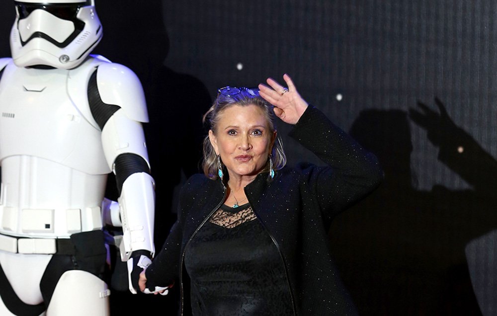 WomensHealthMag's tweet photo. RIP Carrie Fisher: We salute your advocacy for mental health issues: https://t.co/usHpfG8q9k https://t.co/Rpbi6TdLpB