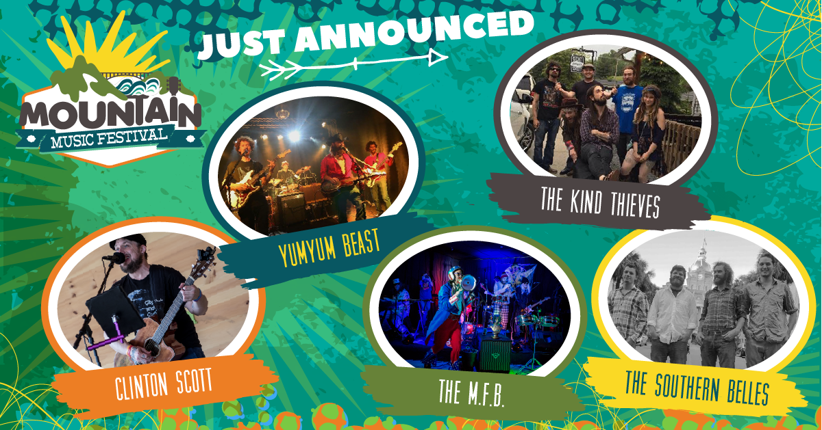 MMFestWV's tweet photo. @The_MFB_funk @BellesRVA The Kind Thieves, YumYum Beast & Clinton Scott joining the party #MMFest2017 https://t.co/1cntk7qDJU https://t.co/yCQG4kwPkM