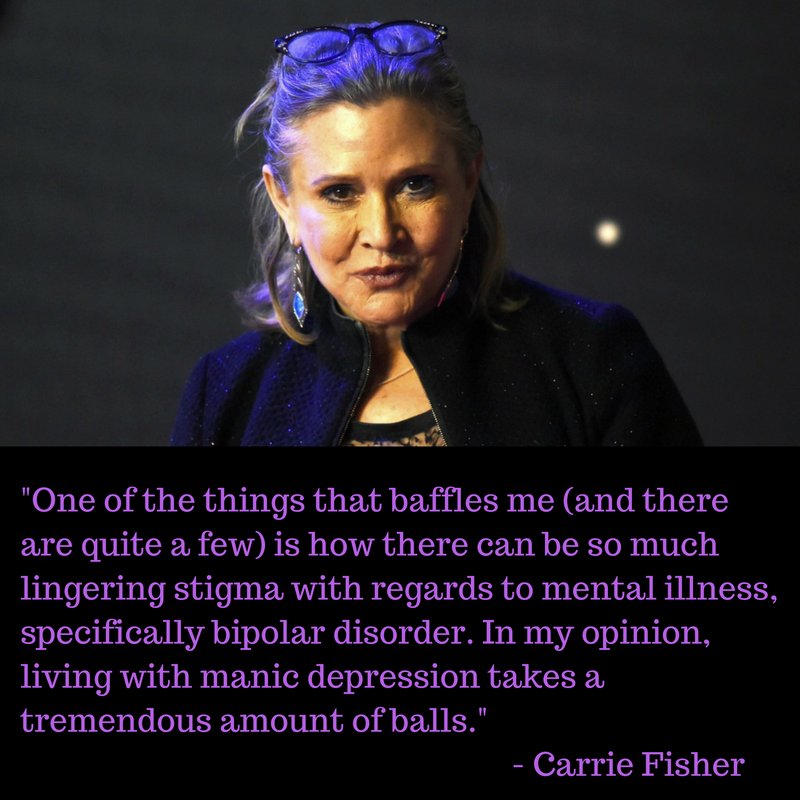 Still_i_run's tweet photo. She was more than a princess. She was a badass mental health advocate. Thank you, Carrie. #starwars #CarrieFisher #mentalhealth https://t.co/Vnt7d5MUHJ