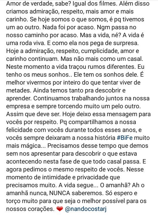 CharolTomaz's tweet photo. 8 anos cara... aiii 😭😭😭💔 #BiFe https://t.co/v7ojfapA9J