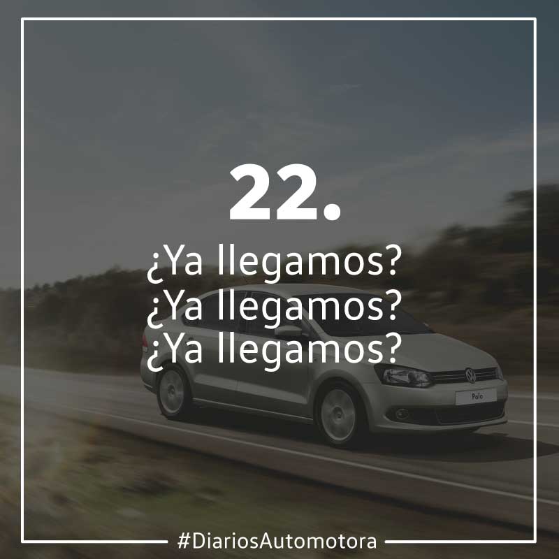 automotora's tweet photo. #DiariosAutomotora Día 22: La pregunta que solo aguantaré si viajo en mi #Volkswagen. https://t.co/9KKB0QJpYF