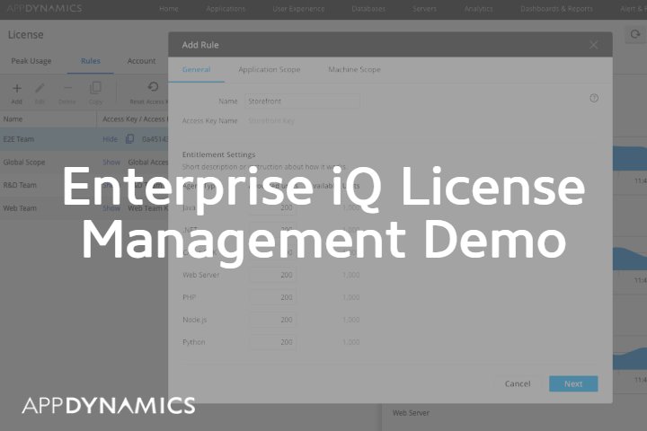 bitcoinagile's tweet photo. Enterprise iQ License Management Demo Blog AppDynamics #Fintech #appsphere2016 https://t.co/GgbclPfZui https://t.co/xWrz1mzoqm