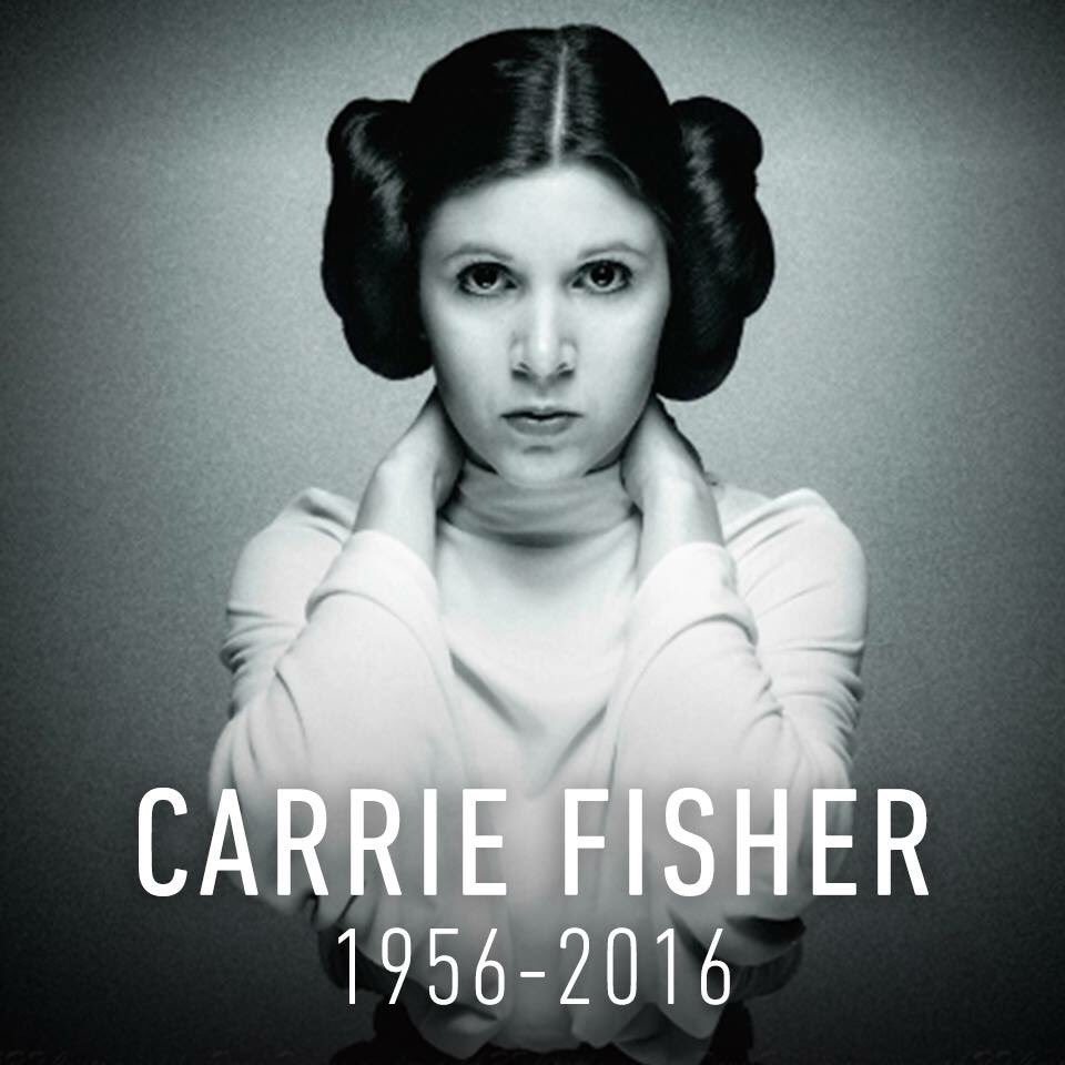 Sad day for all Star Wars fans. Rest in peace <a href="/carrieffisher/">Carrie Fisher</a> (Princess Leia). You will be missed. #StarWars <a href="/starwars/">Star Wars</a>