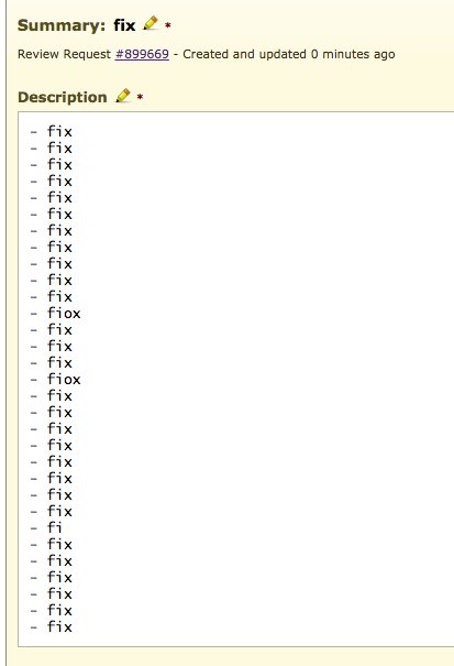 I am not good at commit notes, this is not really about fixing anything.