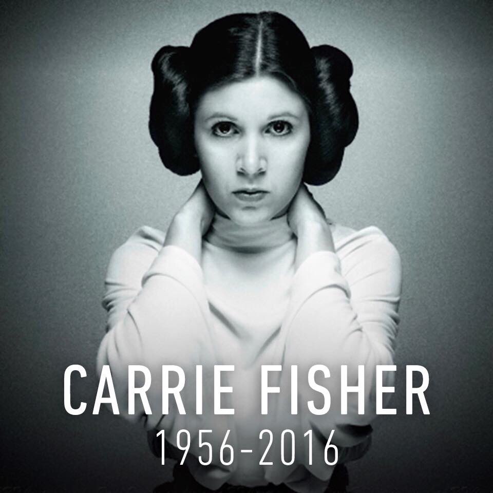 Leia taught us that princesses can rescue themselves, be strong with the Force and lead rebellions. She will be missed.