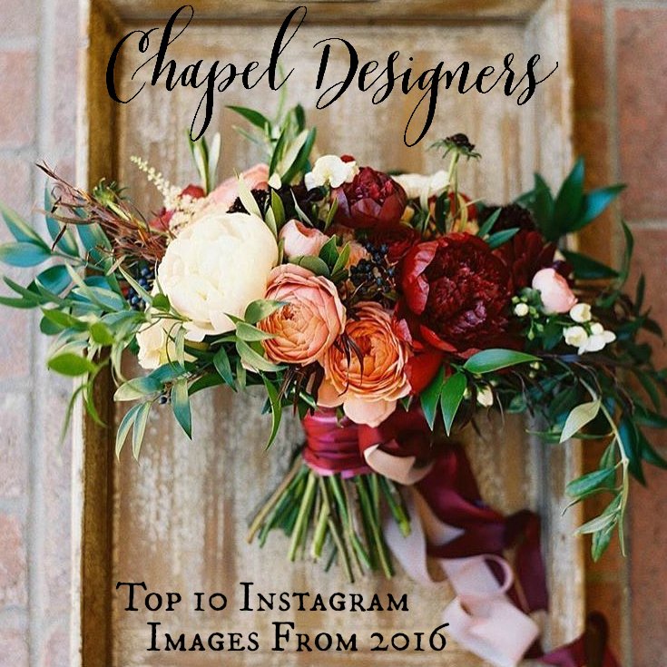 Here they are! The 10 MOST LIKED Chapel Designers Images From 2016...tinyurl.com/hvpkmrp! Shown here: by <a href="/NoonansDesigns/">Katie Noonan, AIFD</a>/ Jen Rodriguez