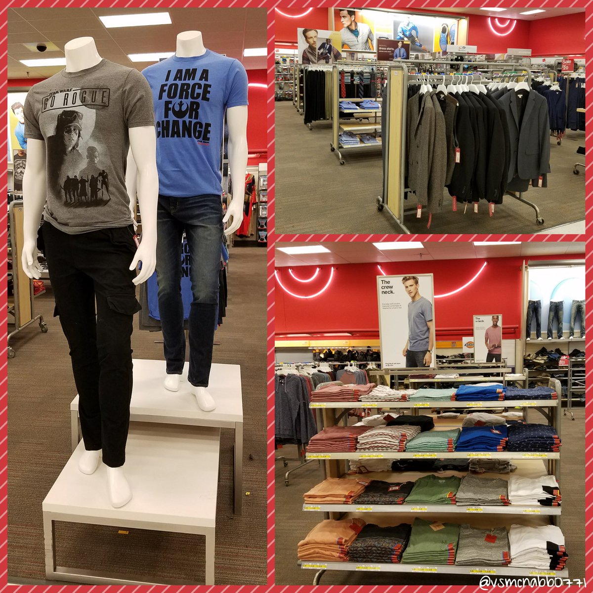 vsmcnabb0771's tweet photo. Refresh and revitalization in Men's for the new year!! #targetlife #T0771 @WhitneyHernan20 @JoeAcker_Target @Armando21065028 @Gibbs_Caitlyn https://t.co/Xm4XV7QU05