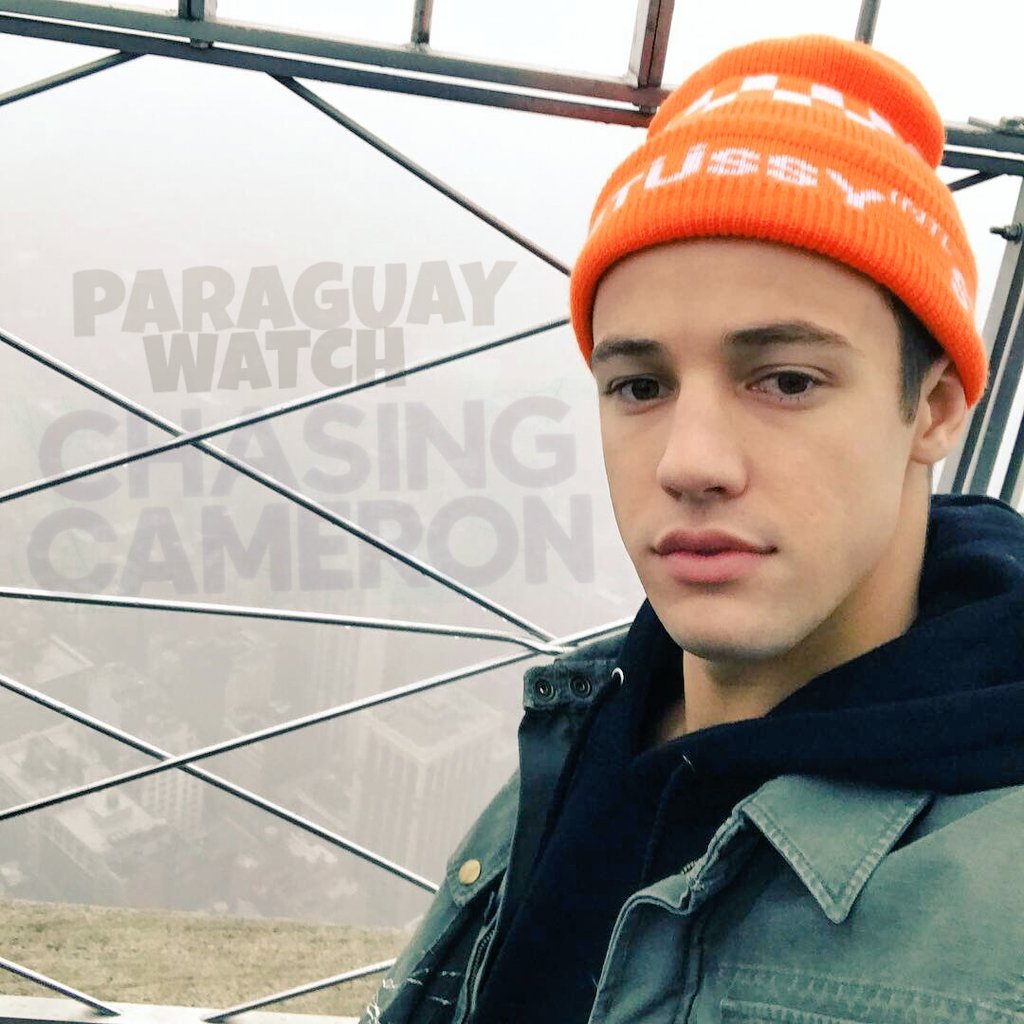 CameronDallasPy's tweet image. We are happy for you 😍 @camerondallas we hope to see you smiling always 😁💘 We love you #ParaguayWatchChasingCameron