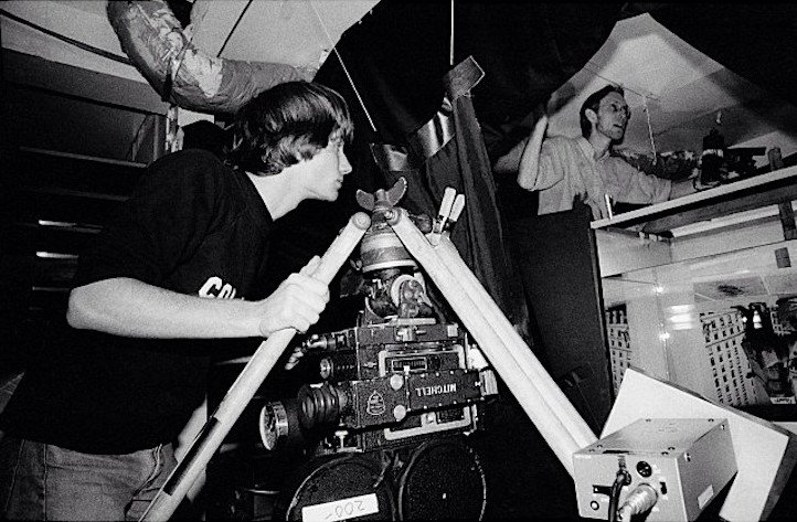 A young David Fincher and Henry Selick during the making of TWICE UPON A TIME (1983). #filmmaking #animation