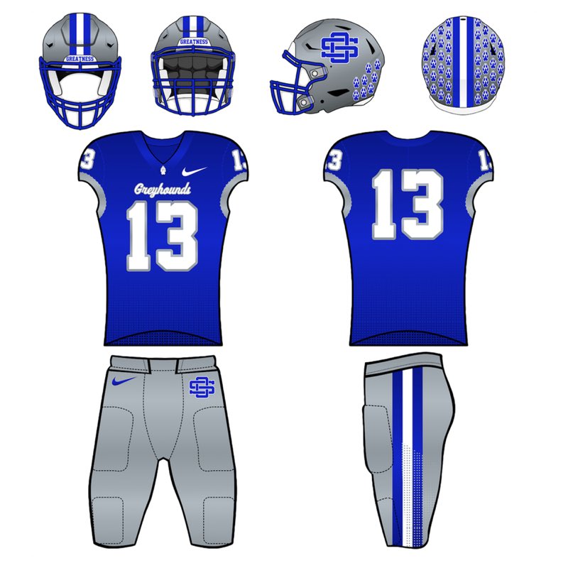 TheGCConference's tweet image. UNIFORM UPDATE: Ocean Springs Football.
