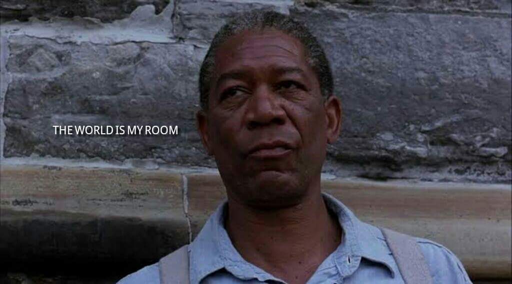 عاجزٌ عن العيش مع الناس، عاجزٌ عن الكلام، أفكّر في نفسي؛ لا مبالٍ وأحمقٌ وخائف. ولا أملكُ شيئاً لأقوله لأحد على الإطلاق.