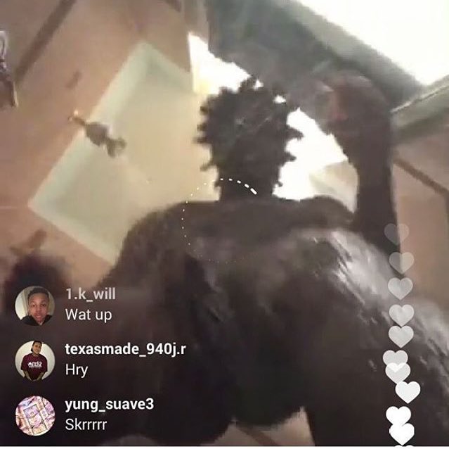 5. 2. Kodak Black dropped his phone in the shower Live! 