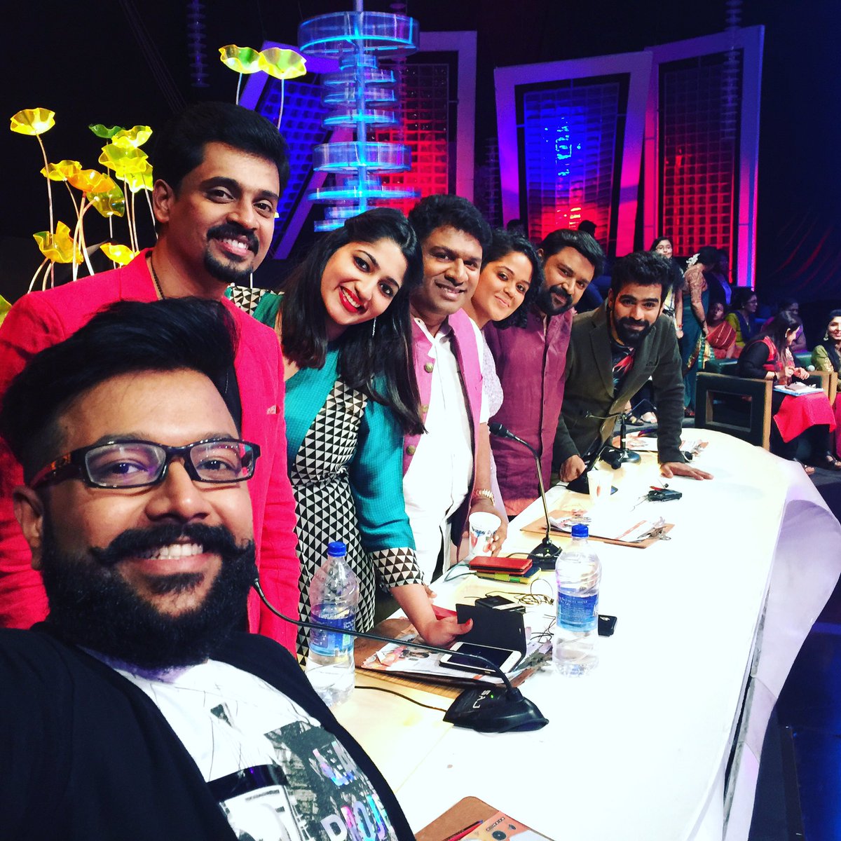Ramya NSK on X: "At the SuperSinger shoot! Had such awesome time judging  with these amazing people! :))❤❤❤ https://t.co/sIB0Ruc8PT" / X
