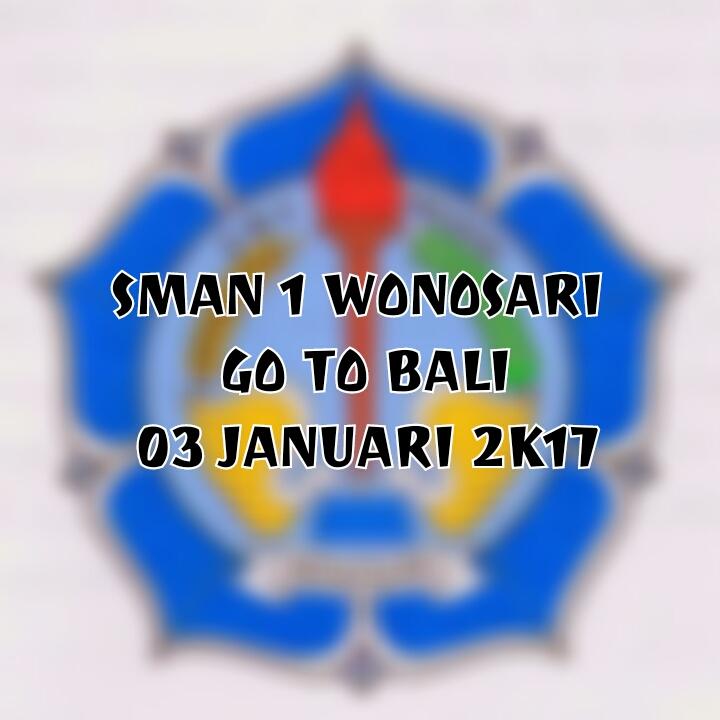 Pengumuman!!! Tgl 02 jan 2K17 berangkat sekolh jm 7 pagi guna pembekalan sblm tour keesokan harinya. Terimakasih😊