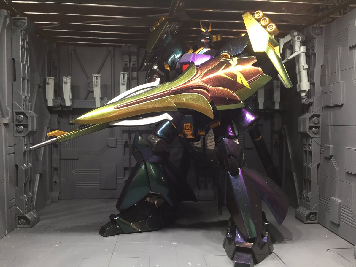 jintei_V2's tweet photo. 過去最高傑作⁉︎
まだ、コレを超える作品を作れずに居てますσ(^_^;)
#プラモデル
#ガンプラ
 #名刺代わりのガンプラあげてください https://t.co/79CVlhgfCt
