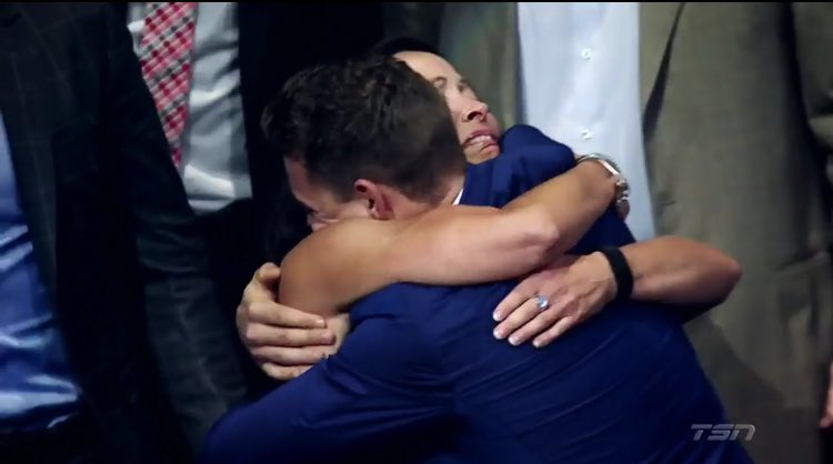 TSNHockey's tweet photo. Why Christmas Day is also Mother's Day for @HC_WJC's Tyson Jost (@josty_17) https://t.co/BbetV17Hit #TSNHockey #WorldJuniors https://t.co/UmeEGe7FO3
