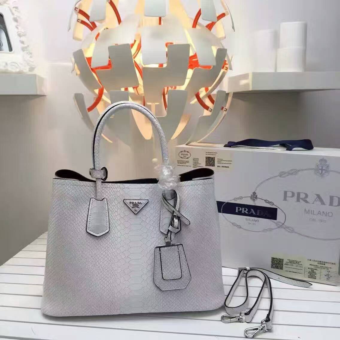 Amanda eve on X: Prada Galleria bag in Saffiano leather Double