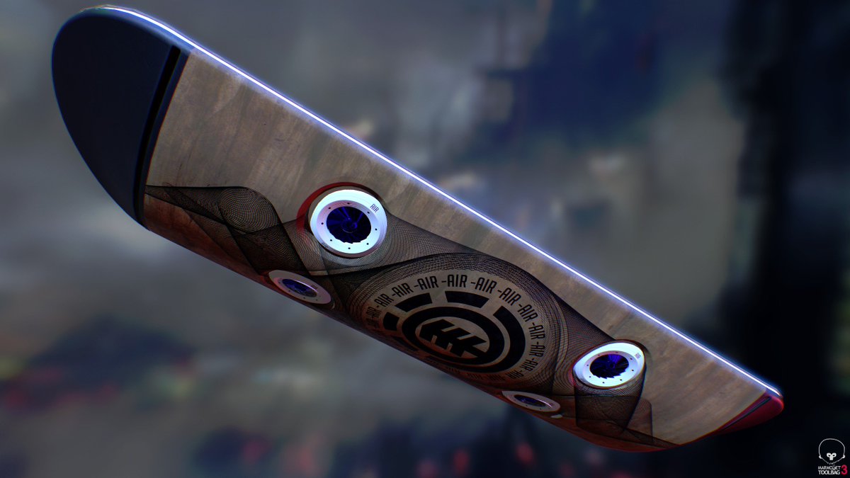 CWDesigns_'s tweet photo. Hoverboard Concept @3DArtist https://t.co/R1A8dWwIhD #gameart #skatebording #Hoverboard #scifi #videogames #3D #conceptart https://t.co/EAOWWLTEqp