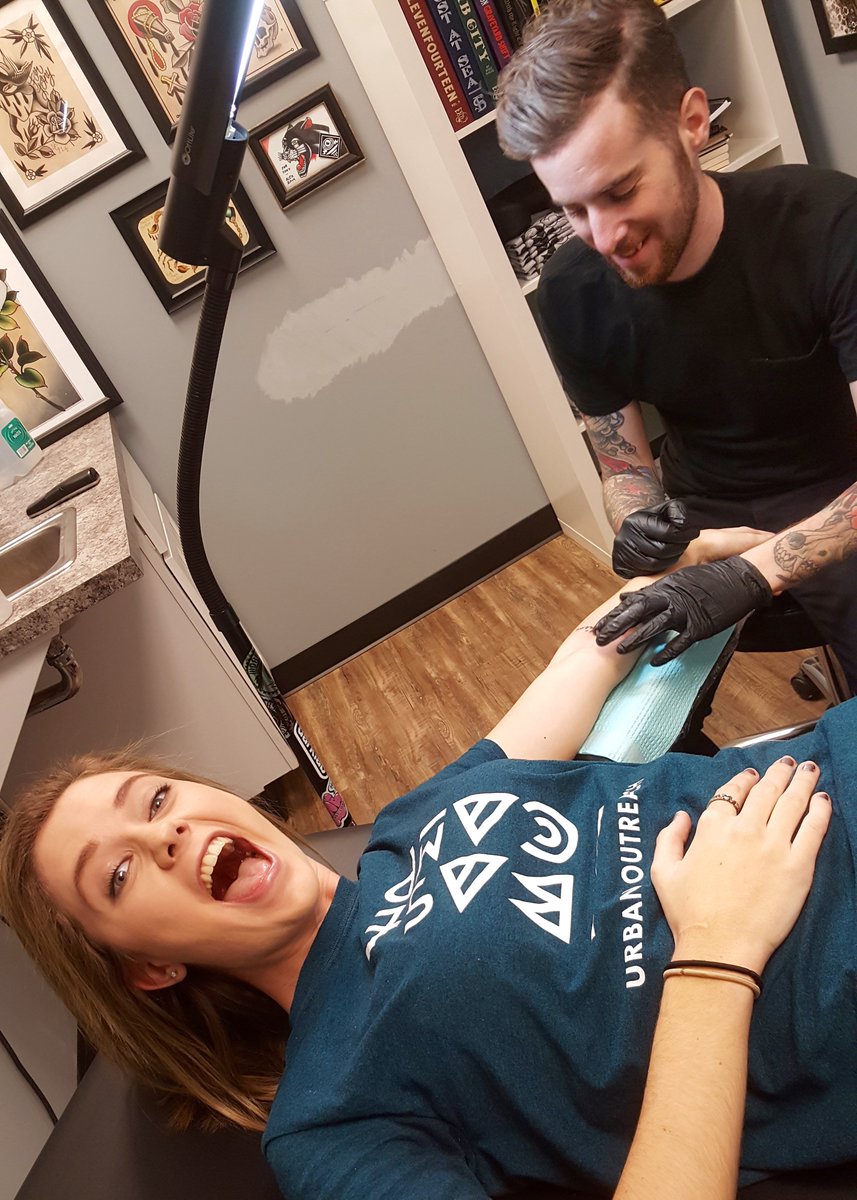 kelellis's tweet photo. #7 happened today...I believe God has a plan for my life...Jeremiah 29:11. #basecampmotto #mytattoostellastory https://t.co/fmTQCUCJEb