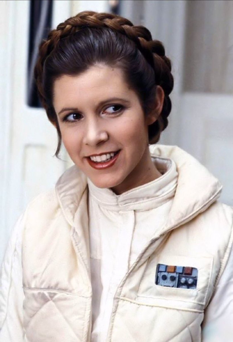 Rest In Peace to my childhood crush. Sleep easy Carrie Fisher✨