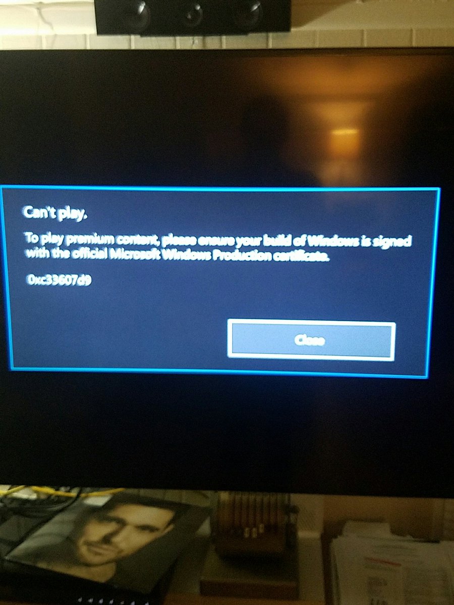 AmazingVentnor's tweet photo. @XboxSupport need help cant watch any movies. HELP! https://t.co/R9p2L0d5KK