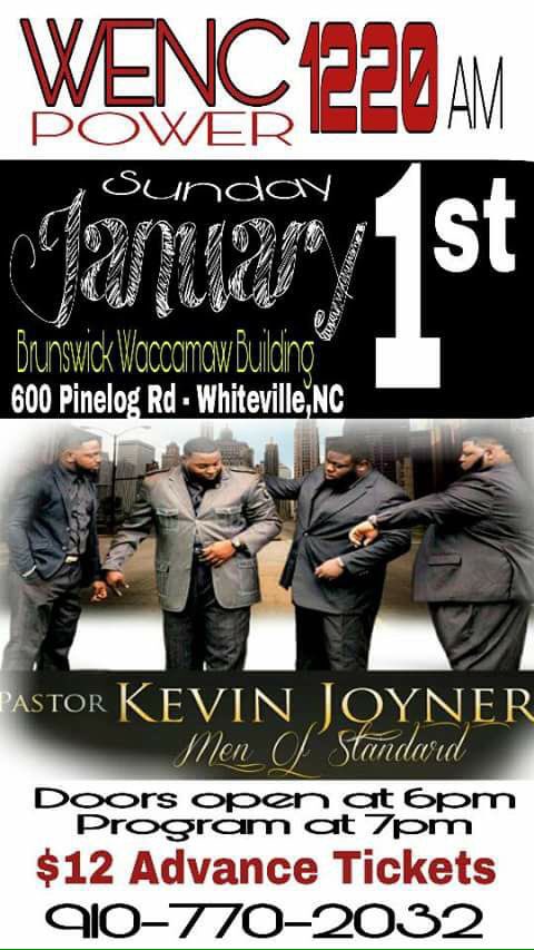 kjoynerms's tweet image. IF YOU ARE FREE THIS SUNDAY! MEET PASTOR KEVIN JOYNER &amp;amp; MEN OF STANDARD IN WHITEVILLE,NC... #pkjms