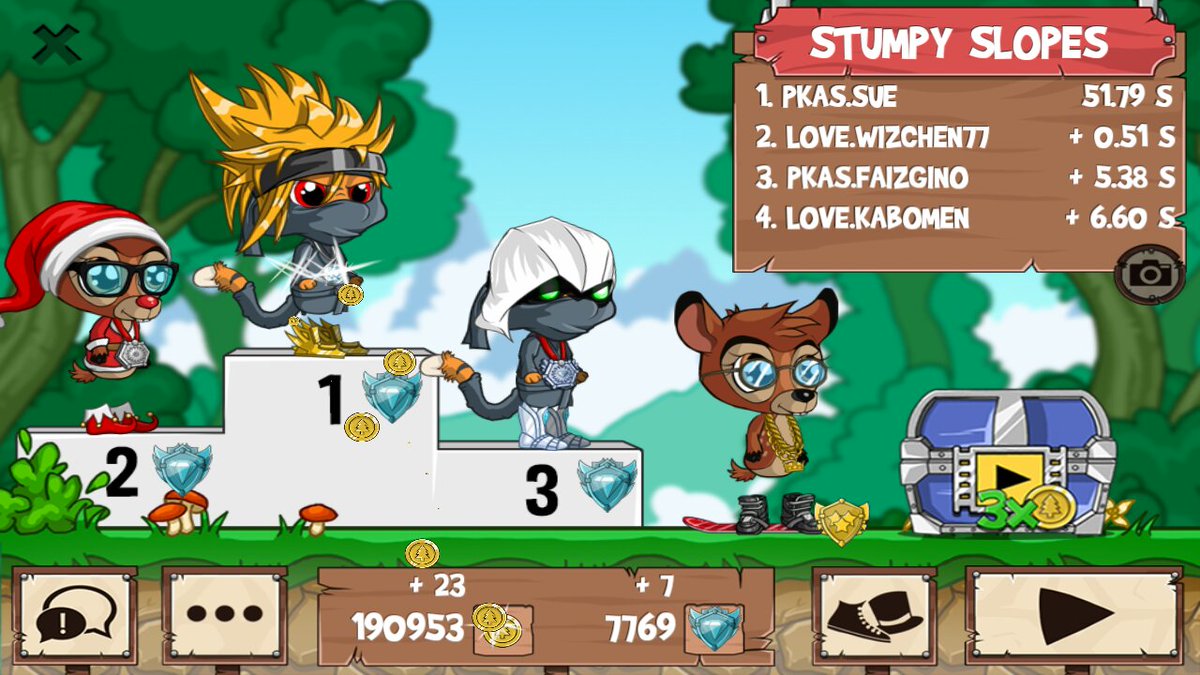 MrsSue25's tweet photo. Get on my level, son! #funrun2 #WiZCHeN77 #FaizGino #kabomeN https://t.co/oaxj4As4cI