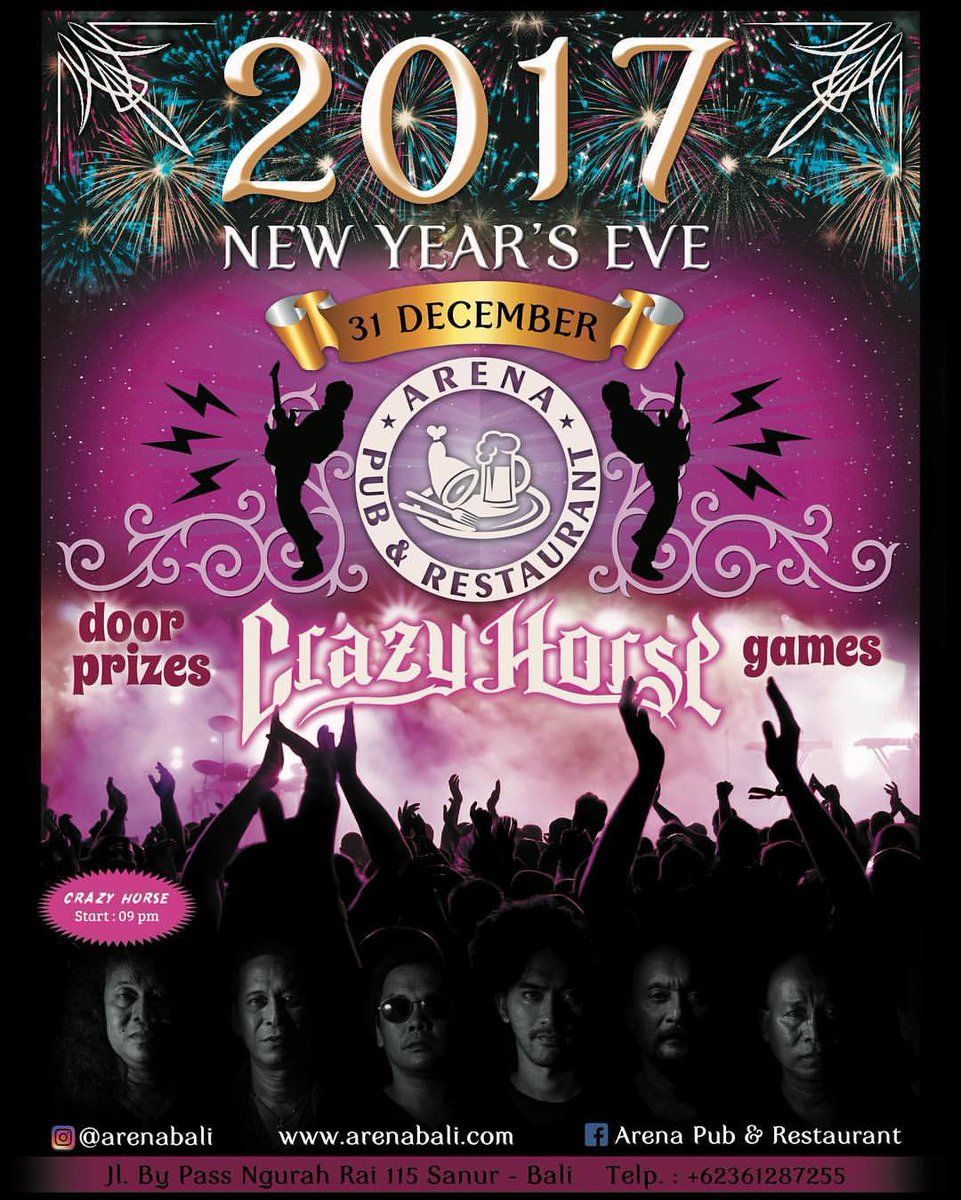 New years party #arenalicious #bali #NYE <a href="/AlitAwatara/">Gus Alit</a>