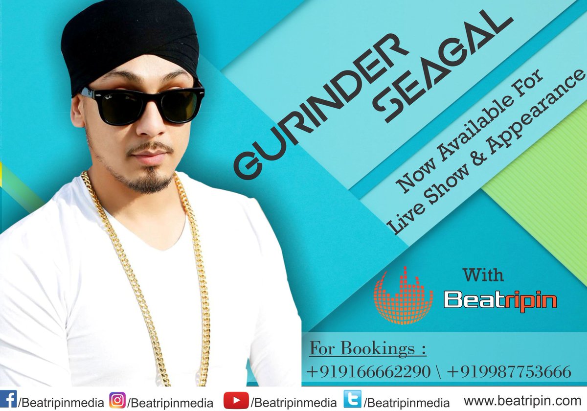 beatripinmedia's tweet photo. Glad to Announce that Gurinder Seagal Singer, writer and composer is Available for Live Show with Beatripin media #Beatripin #gurinderSeagl https://t.co/Tce132XnX5