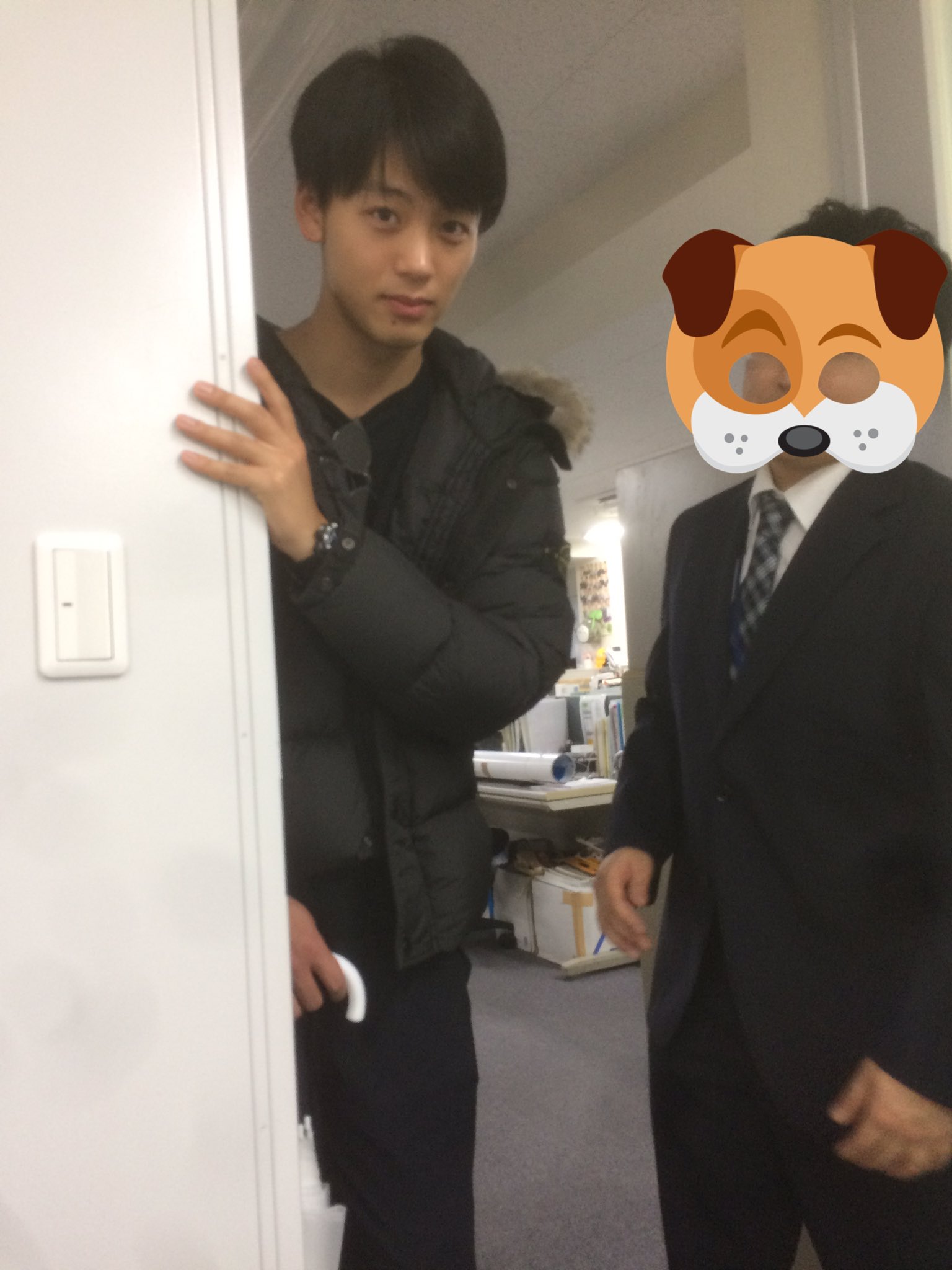 ট ইট র 矢野 聖人 昨日事務所で作業してたらこの子来た 竹内涼真 ホリプロ